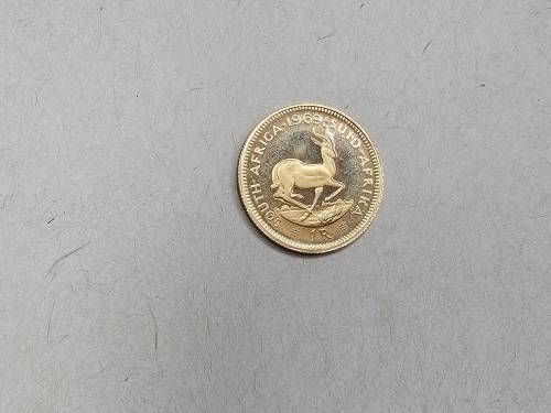 1969 Gold South African 1 Rand