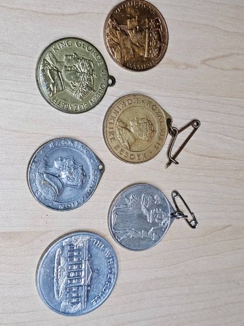 Variety of Medals and Tokens