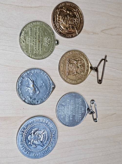 Variety of Medals and Tokens