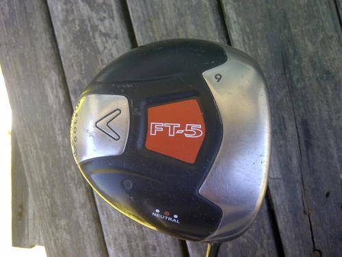 Callaway FT 5 9* driver with regular shaft