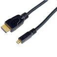Micro HDMI Male to HDMI Male Cable - 1.5M