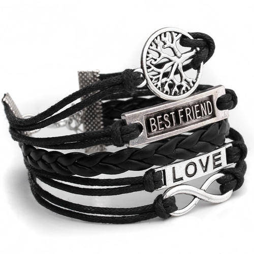 Hot! "Best Friend Tree of Life" Infinity Bracelet
