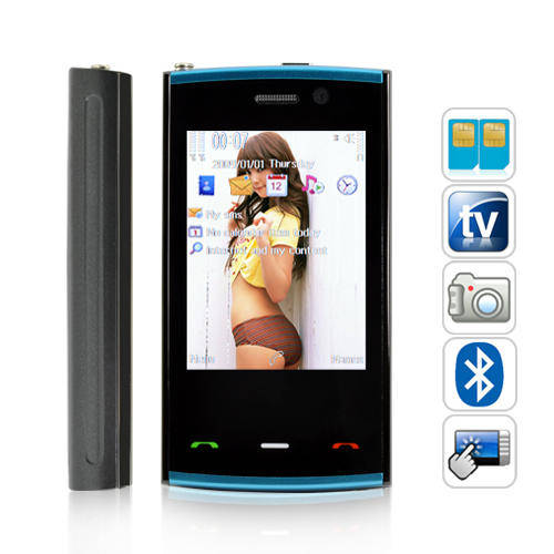 **In Stock, No Duties** Lovely** Mini TV Cellphone with Dual Sim, Quadband, Touchscreen