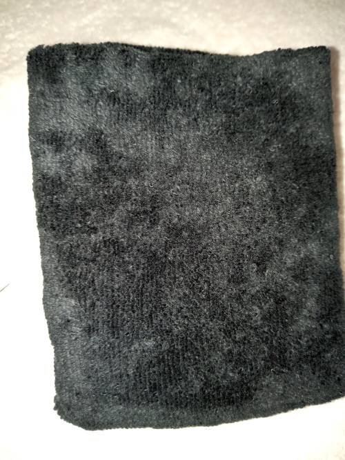 Handmade glycerine soap with natural loofah - Pineapple PLUS black velour guest towel