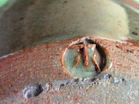 UNUSUAL LARGE LIDDED TIM MORRIS POTTERY JAR