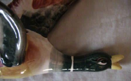 VINTAGE 1950/60S SET OF THREE FLYING DUCKS WALLSCONES/POSY VASES