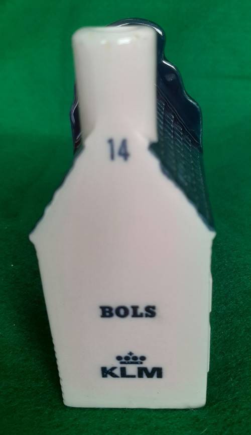 BLUE DELFT KLM BY BOLS MINIATURE HOUSE NO 14