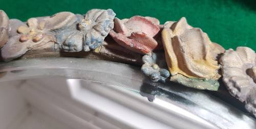 1930S ART DECO BEVELED GLASS  BARBOLA DRESSING TABLE MIRROR