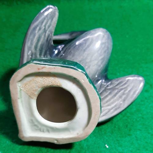 SCARCE VINTAGE LUCIA WARE PELICAN FIGURINE