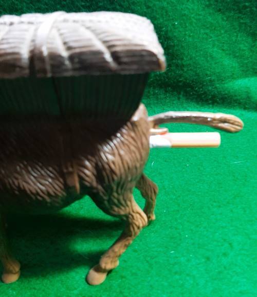VINTAGE DONKEY CIGARETTE DISPENSER