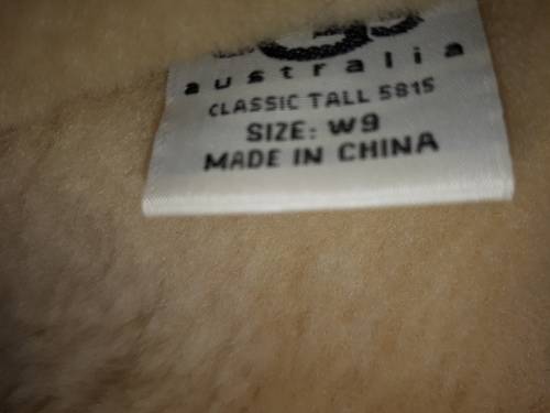 Genuine Australian UGG Boots - Cream