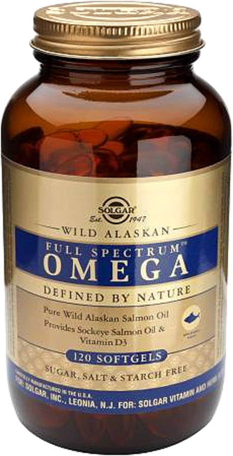 Solgar Wild Alaskan Full Spectrum Omega: 120 softgel capsules