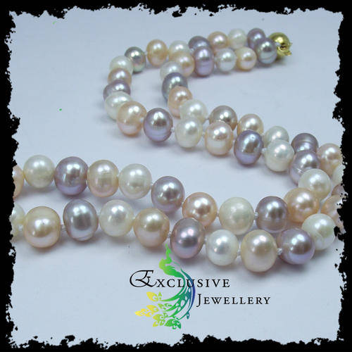 EXCLUSIVE JEWELLERY - Multicolour Freshwater Pearl Necklace