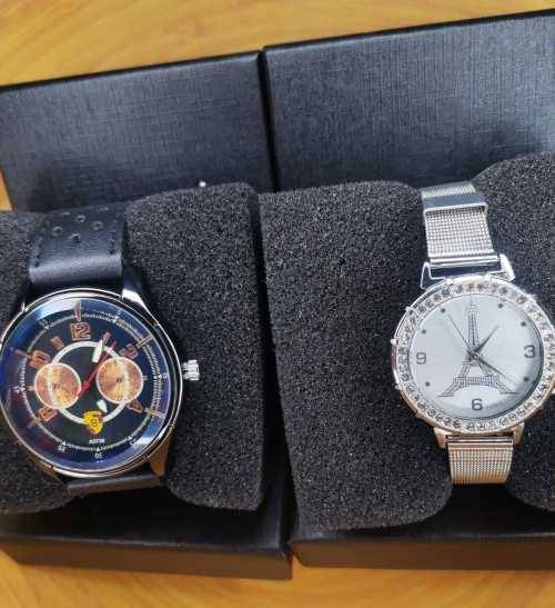 PRE-VALENTINES MONTH END SPECIAL ! His and Hers Analog watch giftset