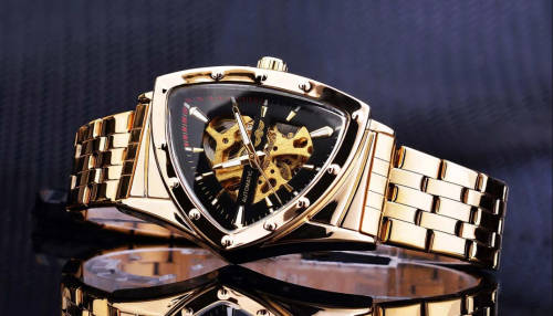 **RRP R4200** Limited Edition Fully Automatic Skeleton Mechanical Triangular Mens Designer Watch