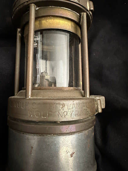 Wolf safety mining lamp