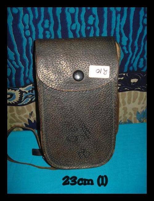 Very old leather camera bag