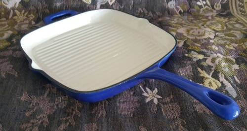 Cast Iron Cookware Square Skillet Pan