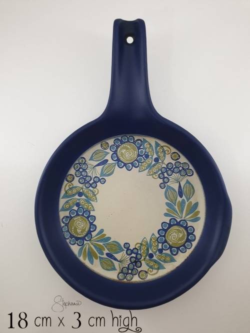 Figgjo Flint Flameware `Tor Viking` Vulcanus Flameware Skillet Norway