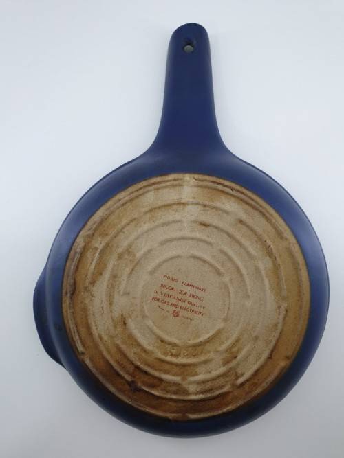 Figgjo Flint Flameware `Tor Viking` Vulcanus Flameware Skillet Norway