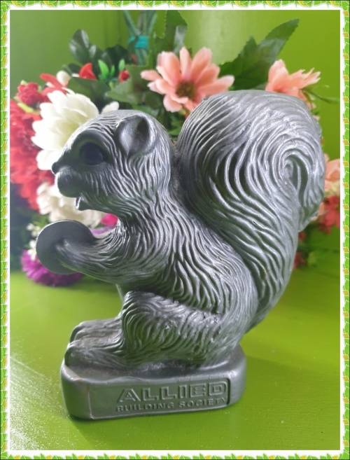 Collectable Plastic Squirrel Money Box