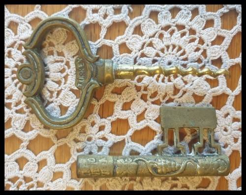 Brass Key Cork Screw made in Turkey