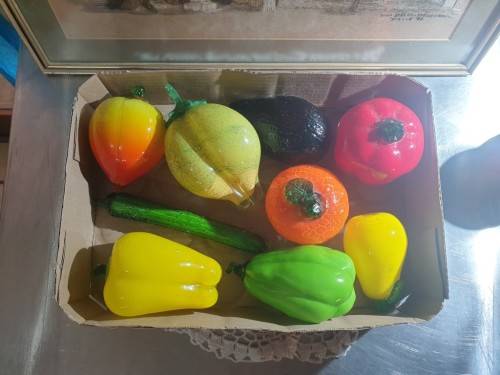 Large Glass Murano Fruit Just for You