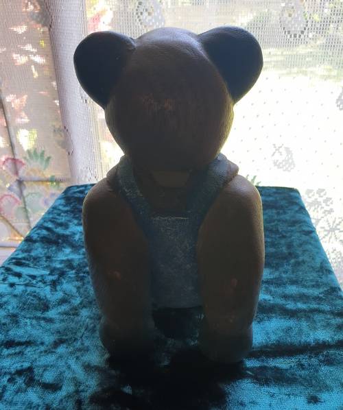 Two Solid Wood Teddy Bears (so cute)