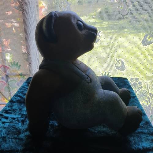 Two Solid Wood Teddy Bears (so cute)