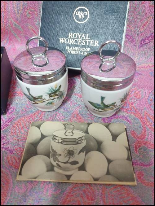 Royal Worcester Egg Coddlers or egg cups