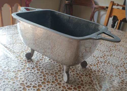 Large Pewter  Bowl