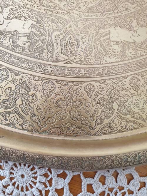 Vintage Brass Tray KINCO England 1930`s