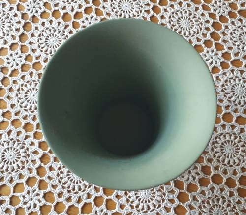 Green Jasperware Vase