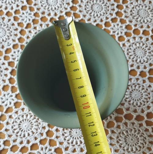 Green Jasperware Vase