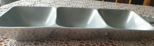 Large Pewter Snack Tray
