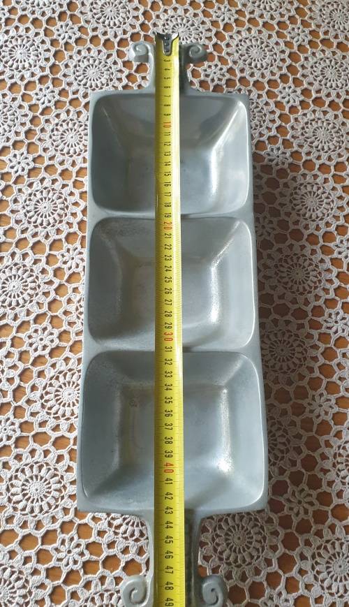 Large Pewter Snack Tray