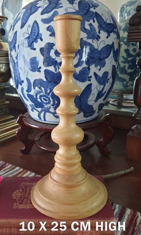 WOODEN CANDLE HOLDER | MADE IN PORTUGAL |