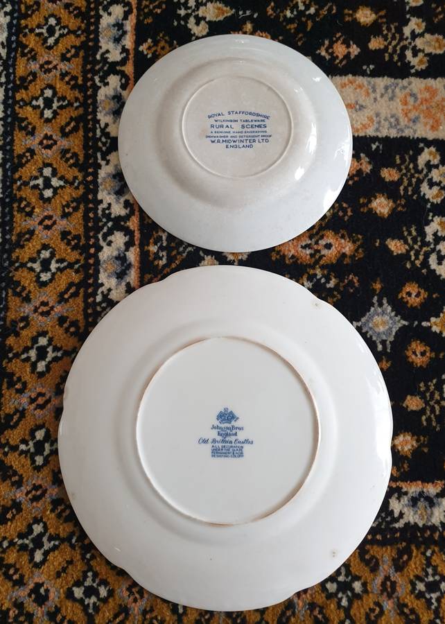 Two Vintage Wall Plates