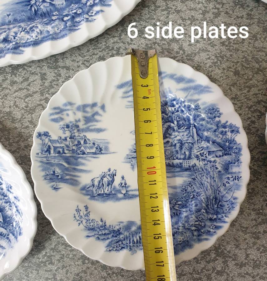 Happy England by JOHNSON BROTHERS | BLUE & WHITE | SET