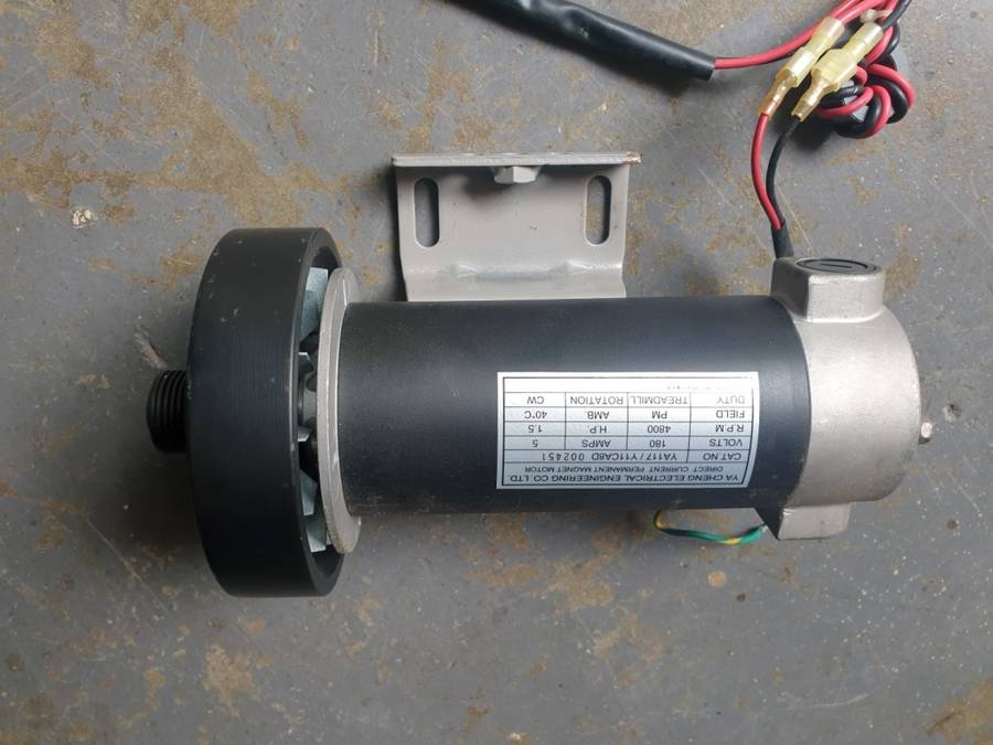 TREADMILL MOTOR  1.5 HP    TROJAN STAMINA 315   MAKES GREAT 880 WATT WIND GENERATOR AS WELL !!!