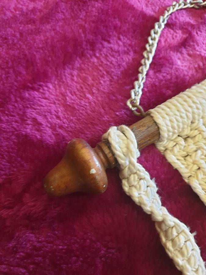 Macramé  | 88 X 39 CM WIDE | VINTAGE | GOOD CONDITION |