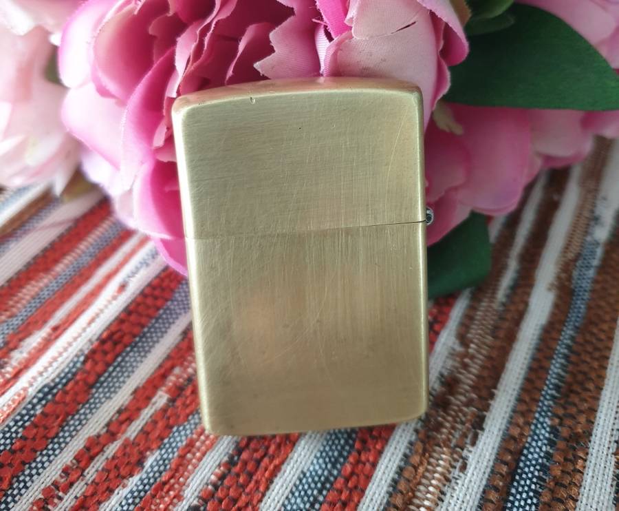 BRASS ZIPPO LIGHTER | MADE IN THE USA |