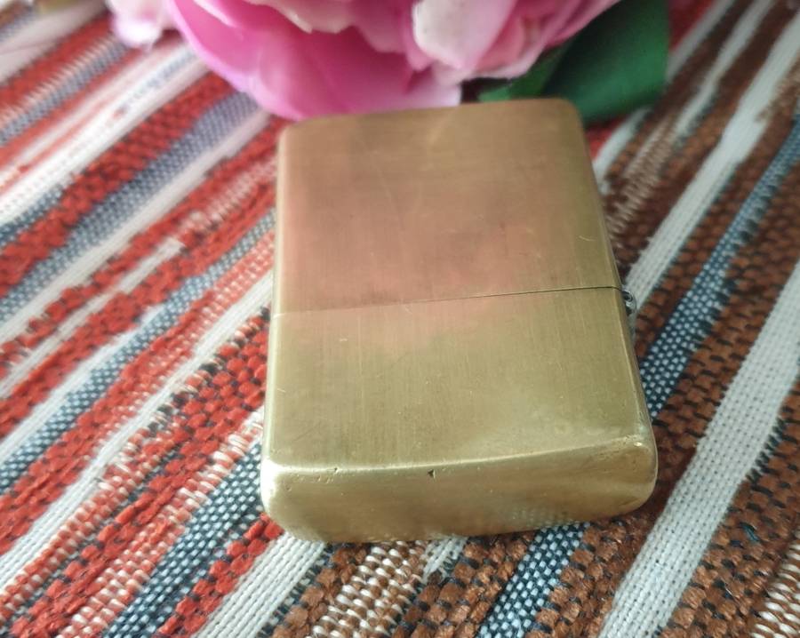 BRASS ZIPPO LIGHTER | MADE IN THE USA |