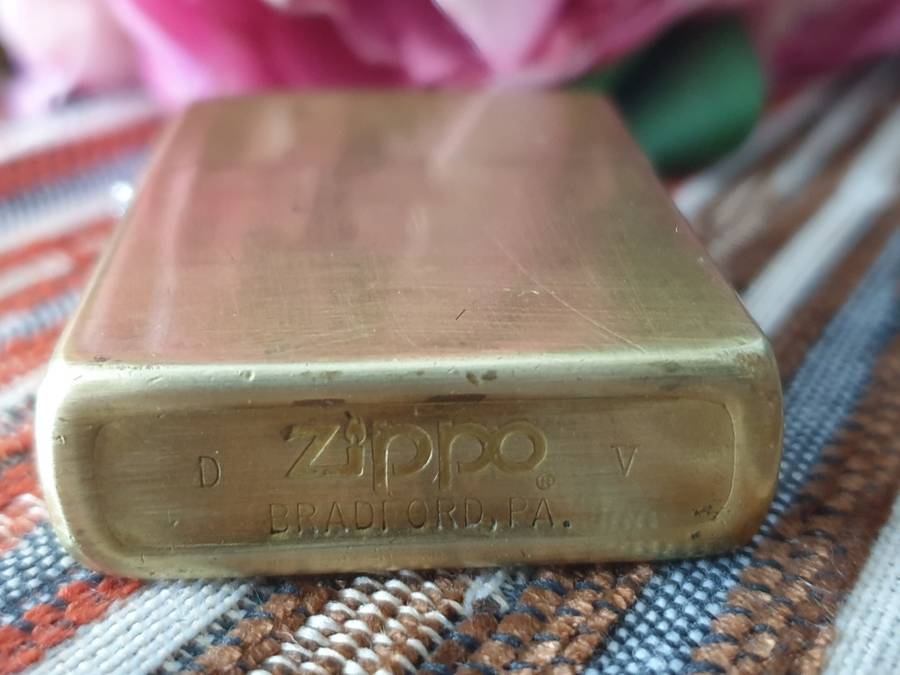 BRASS ZIPPO LIGHTER | MADE IN THE USA |