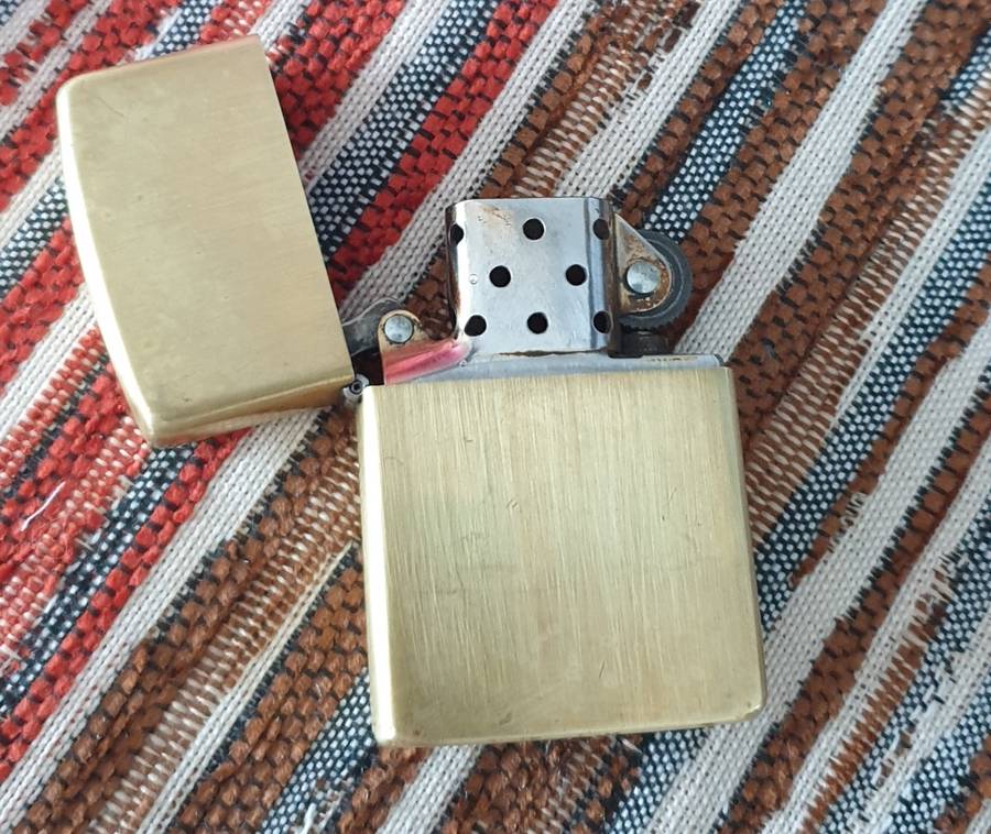 BRASS ZIPPO LIGHTER | MADE IN THE USA |