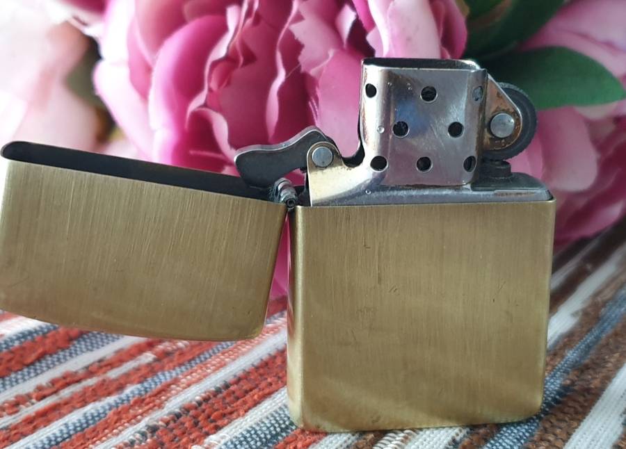 BRASS ZIPPO LIGHTER | MADE IN THE USA |