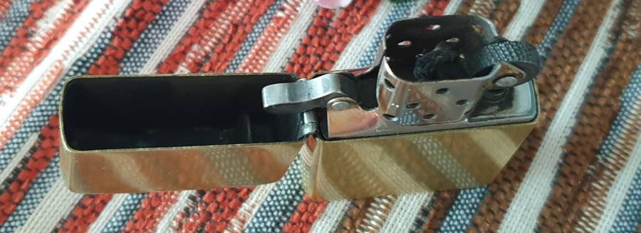 BRASS ZIPPO LIGHTER | MADE IN THE USA |