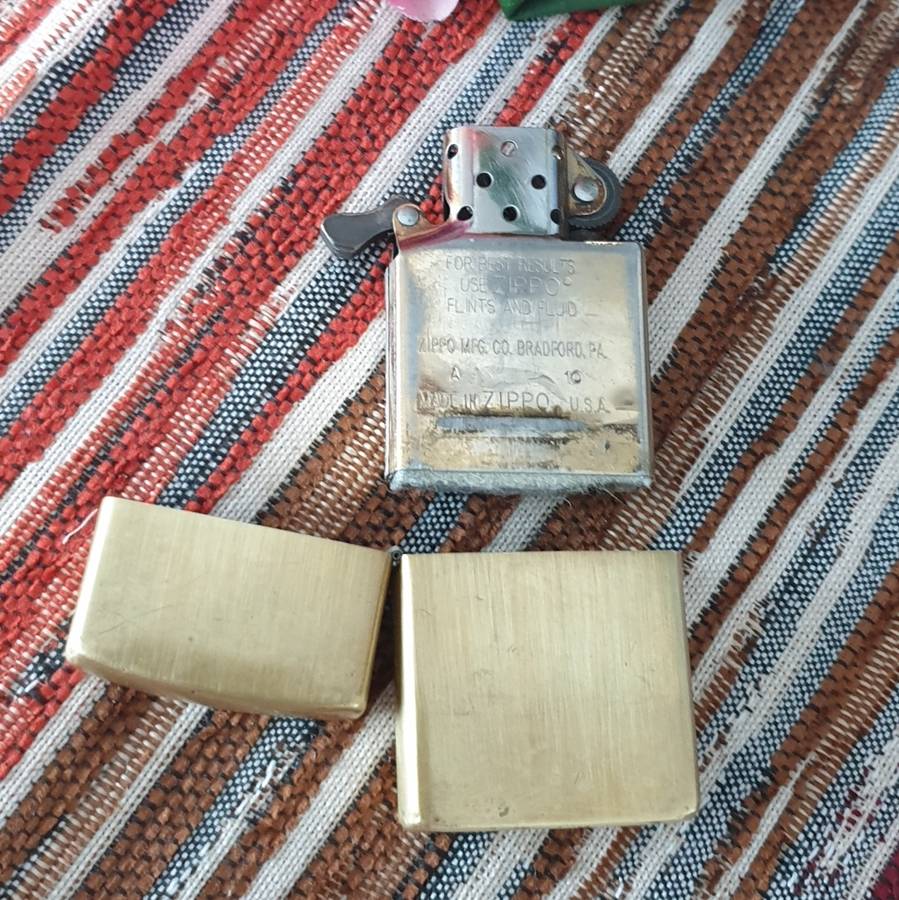 BRASS ZIPPO LIGHTER | MADE IN THE USA |