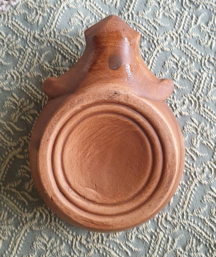 SMALL OIL LAMP TERRA COTTA