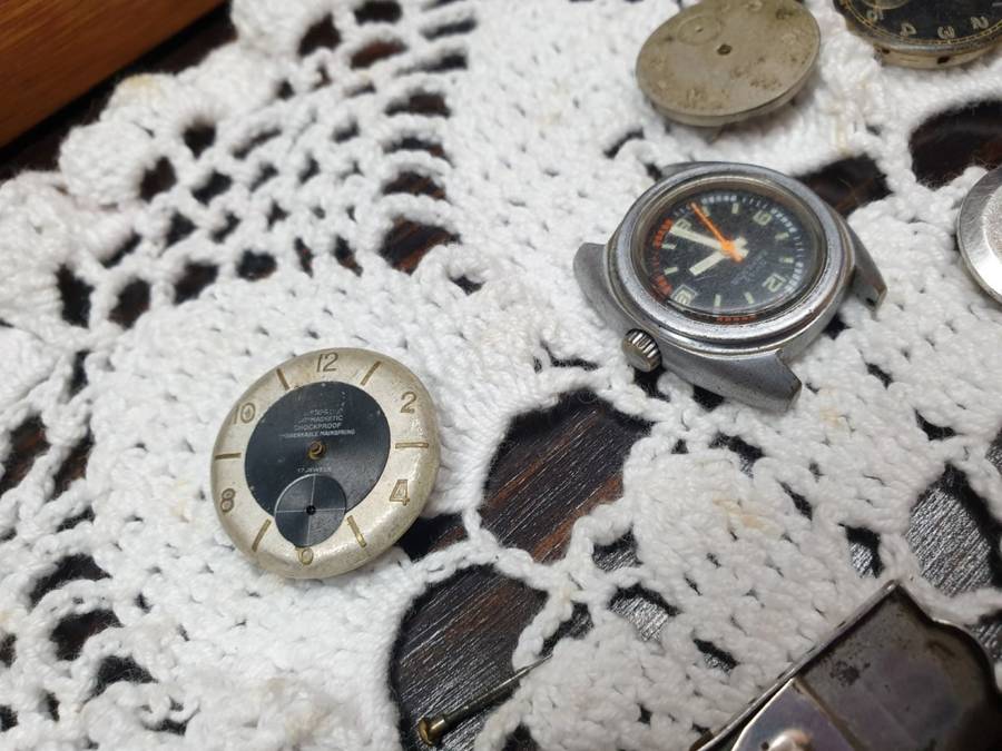 Collection of watches for repairs
